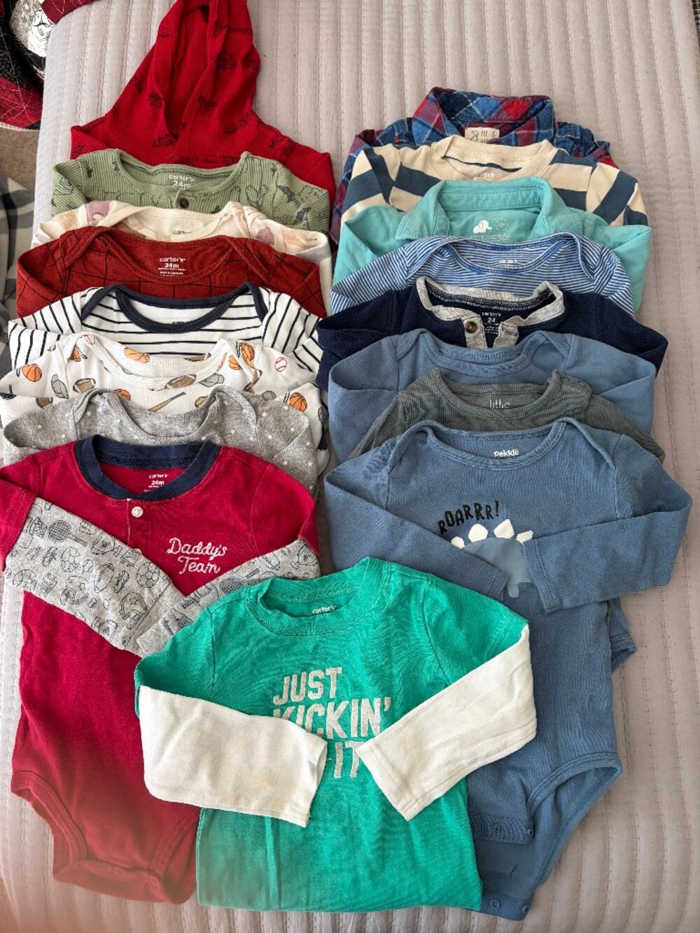 Bundle Boys Long Sleeve Onesies